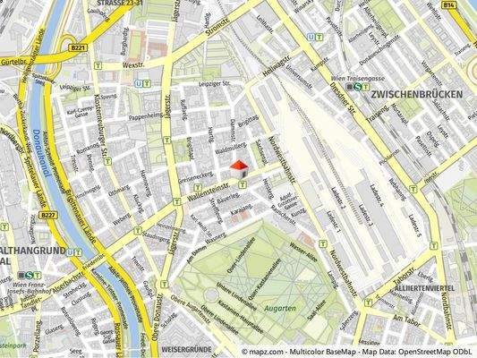 Geolyzer Kartenausschnitt