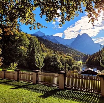 Blick Altweibersommer