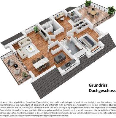 Grundriss Dachgeschoss