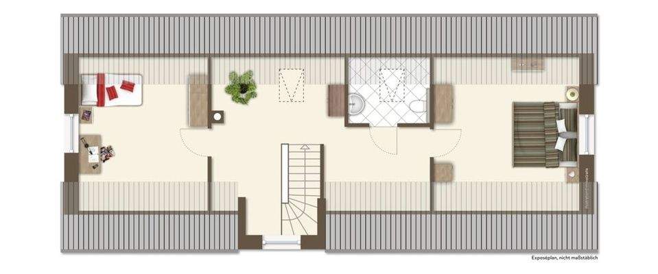 Grundriss Obergeschoss