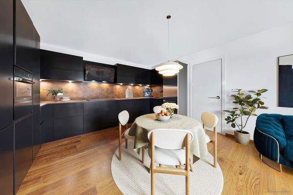 visualisierte Küche