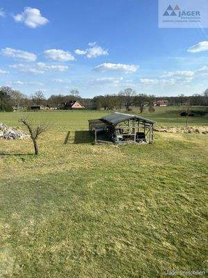 Blick aus dem Badezimmer