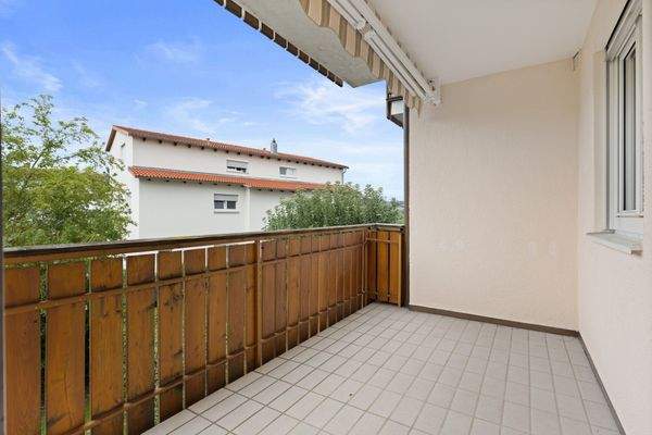 Geschützt dank Überdachung