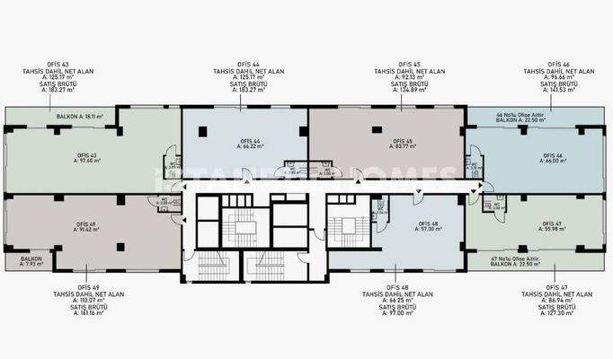 Commercial Properties on Main Street in Ataşehir