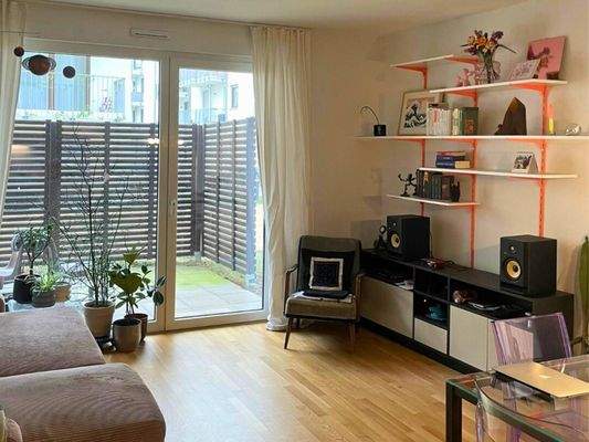 Ansicht I: Wohn- und Esszimmer