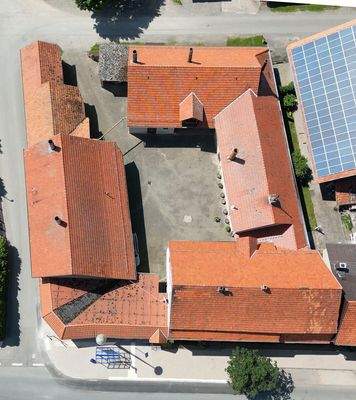 Drohne Straßenseite