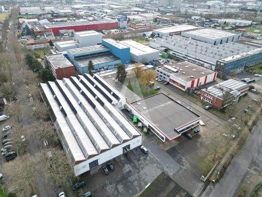 Lagerhallen in Hürth