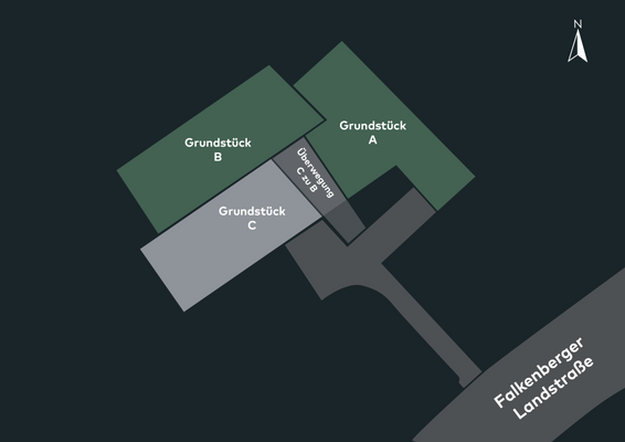 Lageplan Grundstück A