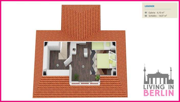 Grundriss Dachgeschoss