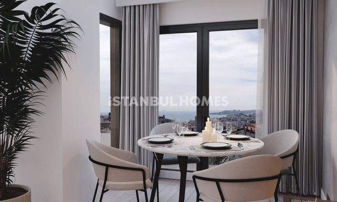Spacious Design Apartments Near Amenities in Besiktas