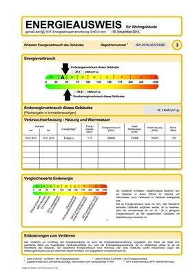 Bild Energieausweis