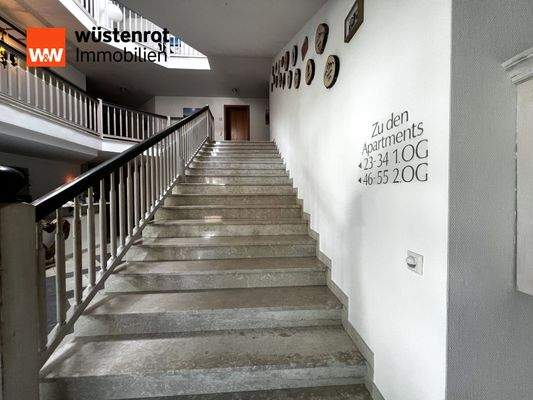 Aufgang zur Ferienwohnung