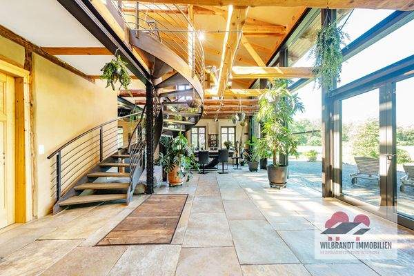 Großzügiger Wohnbereich im Erdgeschoss