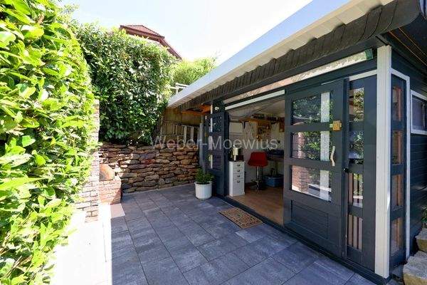 3413 Gartenhaus mit Werkstatt