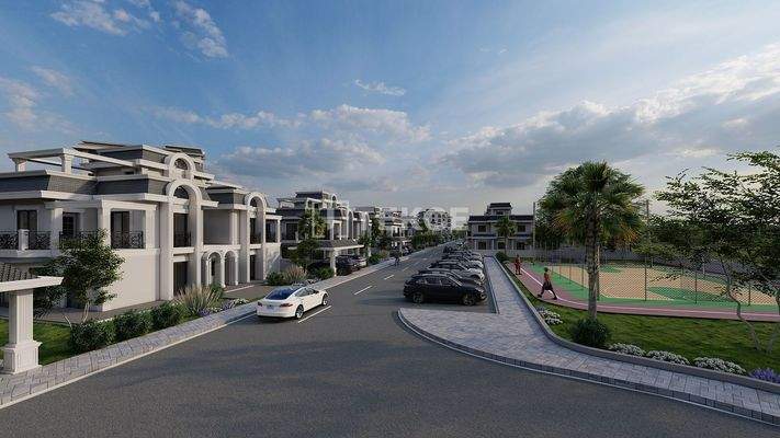 Real Estate near Sea with Community Pool in North Cyprus İskele