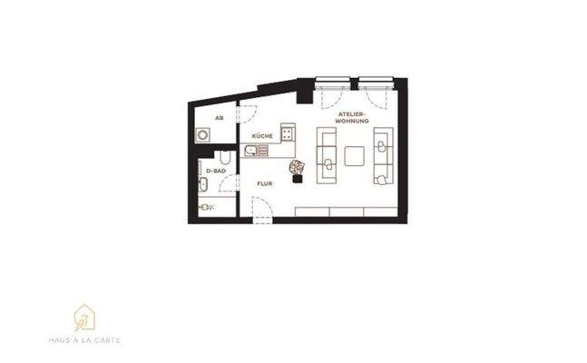 Grundriss - Wohnung 22