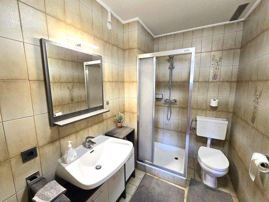 Bad mit WC und Dusche (OG)