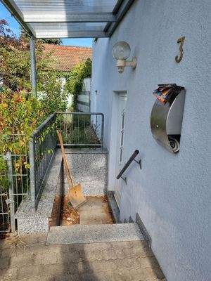 Eingang Souterrainwohnung 