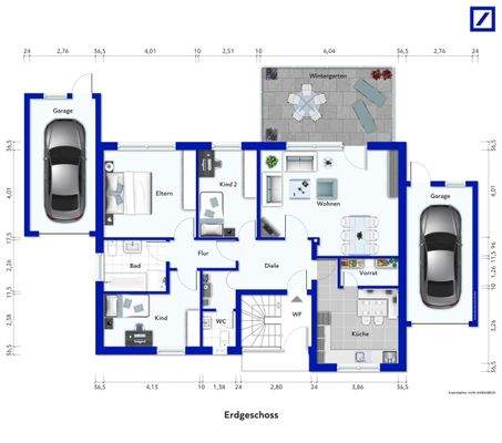 Grundriss Erdgeschoss