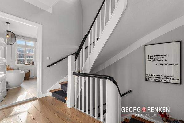 29.) EFH/Villa OG | Flur, Treppe