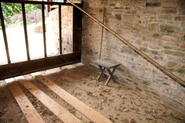 Innenanischt Scheune