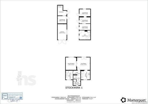 Grundriss - Erdgeschoss & Außenbereich
