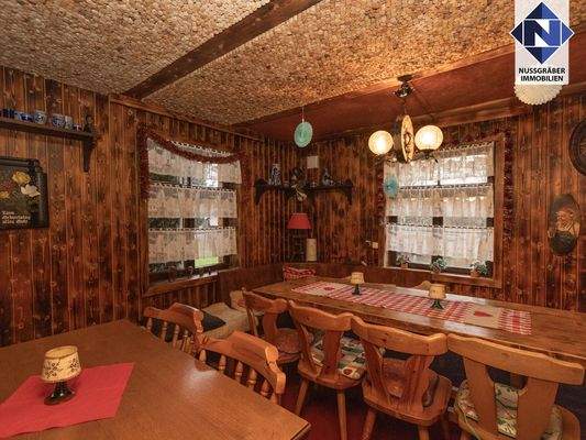 Partyraum in Gartenhaus