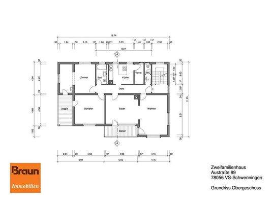 2-3 FAm.-Wohnhaus, VS-S
