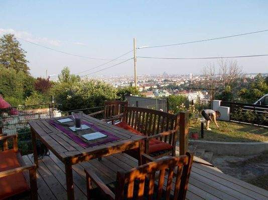 Terrasse mit Aussicht