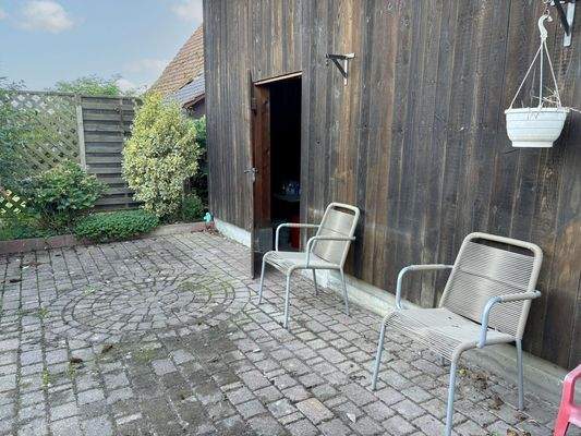 gemütliche Terrasse