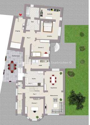 Grundriss Erdgeschoss