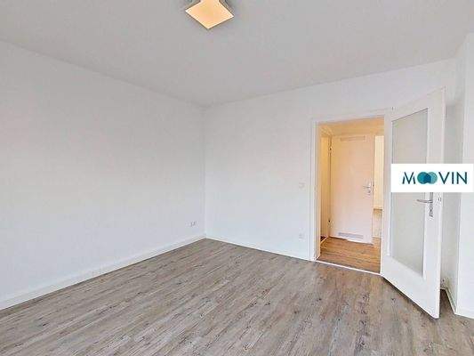 Ansicht II: Wohn- und Esszimmer