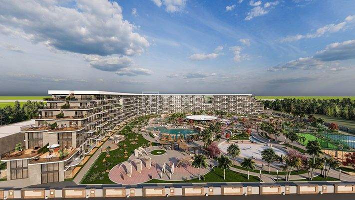 Sea-View Apartments in a Well-Equipped Complex in Antalya Altıntaş