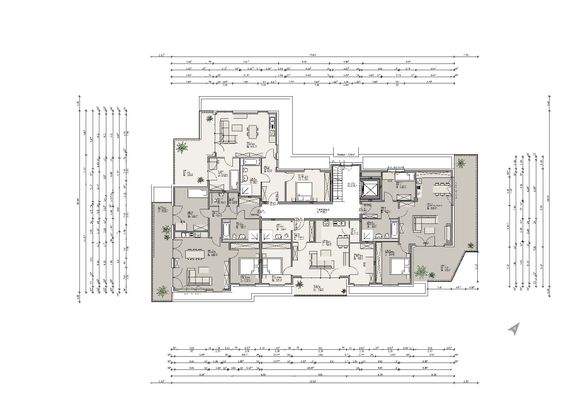 Grundriss - Staffelgeschoss