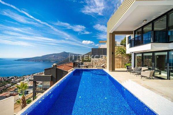 Luxury Sea View Property with Pool in Kalkan Kaş