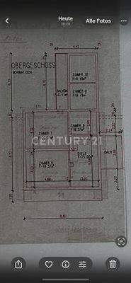 Original Grundriss OG