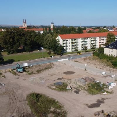 Blick auf die Südstraße und den Dom