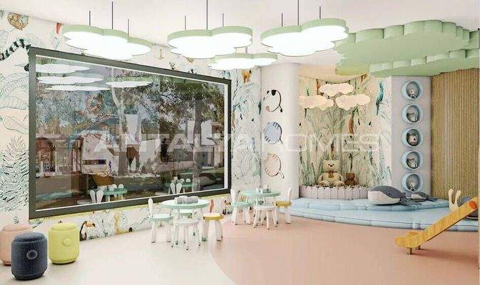 Elegant Flats for Sale 900 m from the Beach in Alanya