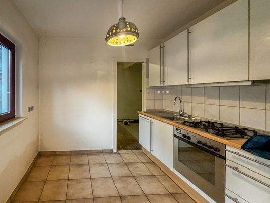 Küche mit Gasherd