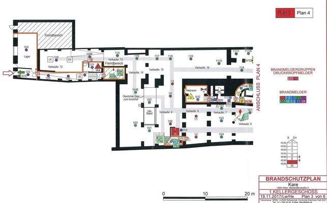 Grundriss 1. Kellergeschoß Seite 2