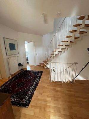 Blick in den Flur in zweiter Etage