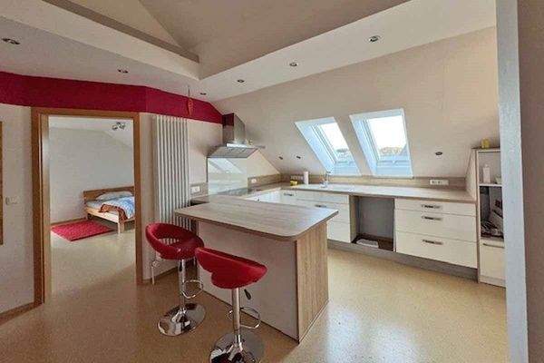 Einbauküche Dachgeschoss