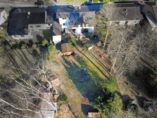 Grundstück, Terrasse, Haus