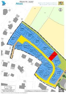 10287-Lageplan mit Parzelle