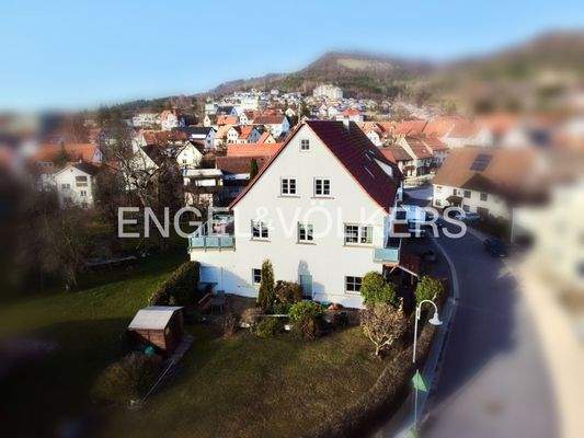 Drohnenansicht von Süden