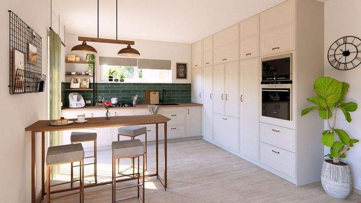 Moderne Küche mit Stil