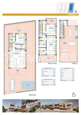 3-Bedroom villas with Private Pools in Pilar de la Horadada