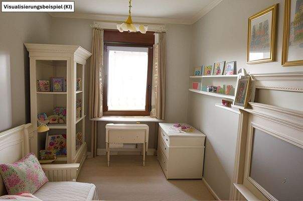 OG Kinderzimmer als Einrichtungsbeispiel (von KI Erstellt)