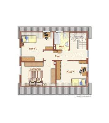 Grundriss - Dachgeschoss