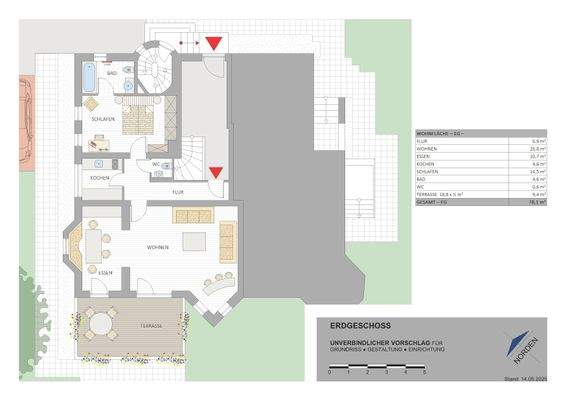 Grundriss Erdgeschoss